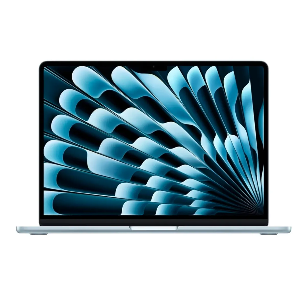 Apple 2026 MacBook Air 13" Laptop with M5 chip: Al and Apple Intelligence, 34.46 cm (13.6") Liquid Retina Display, 16GB Unified Memory, 512GB SSD Storage, 12MP Center Stage Camera, Touch ID; Sky Blue @96747