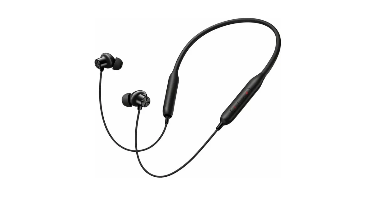 OnePlus Z2 ANC Neckband Buds Bluetooth with Stylish Design Lightweight Long Battery (Neckband Z2) @949