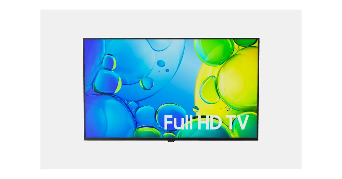 Samsung 108 cm (43 inch) Full HD LED Smart Tizen TV with Voice Assistance Remote Control100+ Free Channels HDR 10+ Support PurColor Samsung Knox Security Digital Tuner Object Tracking Sound Lite Adaptive Sound Q-Symphony (UA43F555OFUXXL) @17894