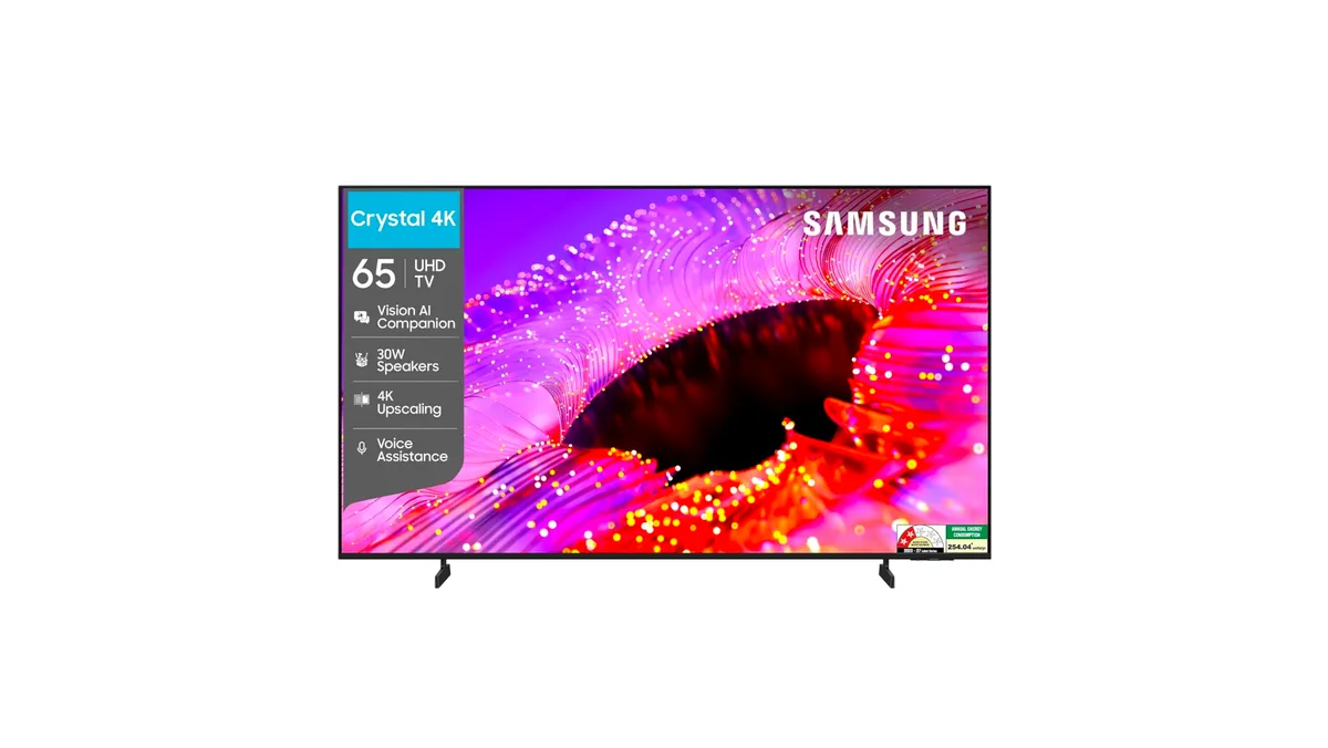 Samsung 65 inches Crystal UHD 4K Samsung Vision Al Smart TV UA65UE85AHULXL @48622