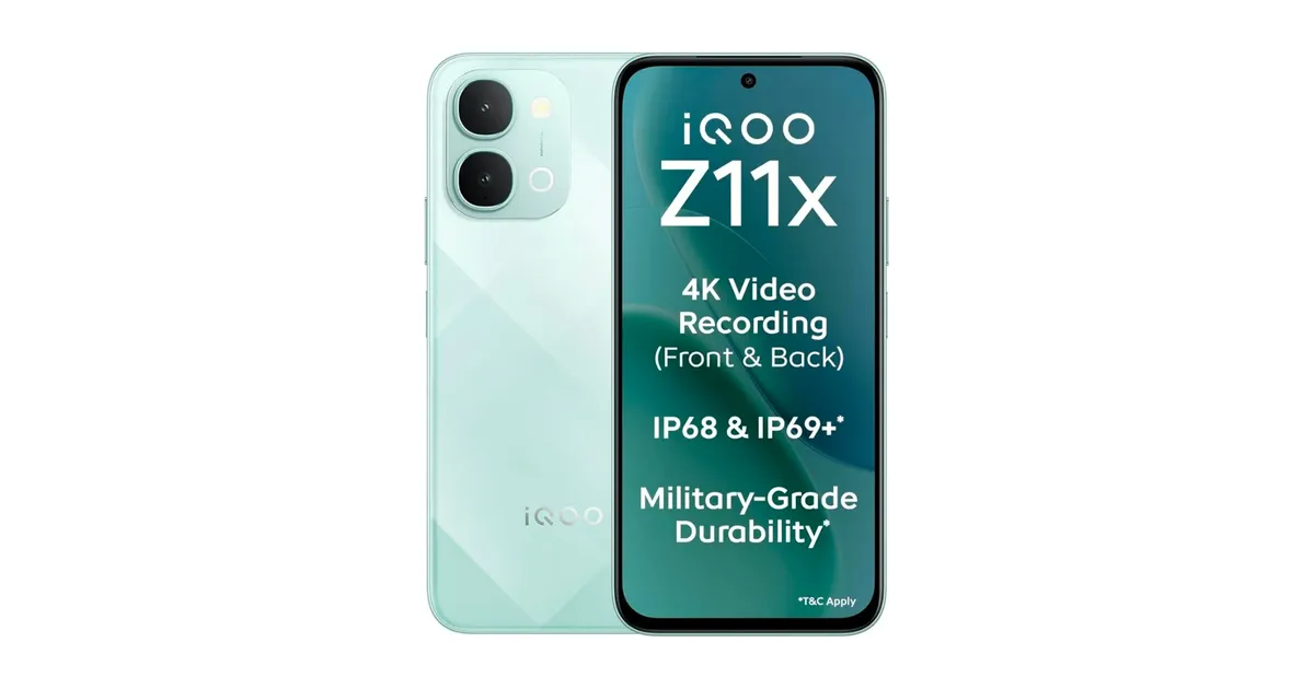 iQOO Z11x(6/128)5g @ 19743